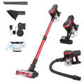 Cordless Vacuum Cleaner 2 in 1 Stick Vacuum Ultra-Quiet Handheld Vacuum with Brushless Motor Multi Attachments