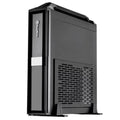 Black, ABS Bazel, steel body black internal, Mini-ITX, 1*Slim ODD , 2*2.5t, 1*audio, 1*MIC, 2*USB3.0,Riser card: One PCI-E x16 Expansion slots: 2, Support SFX PSU