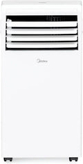Restored Midea 5,000 BTU (8,000 BTU ASHRAE) 115V Portable Air Conditioner with Comfort Sense Remote, White (Factory Refurbished)