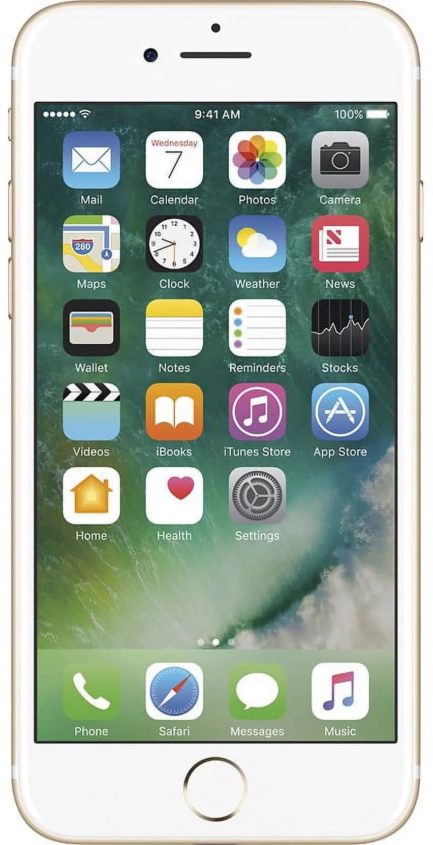 Pre-Owned Apple iPhone 7, GSM Unlocked 4G LTE- Gold, 32GB (Refurbished: Good)