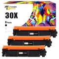 Toner Bank 30X CF230X Toner Cartridges Compatible for HP CF230X 30X CF230A 30A HP Laserjet Pro M203dw MFP M227fdw M203dw M227fdn M203dn M227sdn M203d M227 M203 Series Printer Ink (Black,3-Pack)