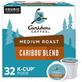 Caribou Coffee Caribou Blend, Single-Serve Keurig K-Cup Pods, Medium Roast Coffee, 32 Count