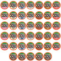 Double Donut Decaf Coffee Pods Variety Pack,  Medium Roast Coffee Pods, Single Serve Coffee for Keurig K Cups Machines, 40 Count