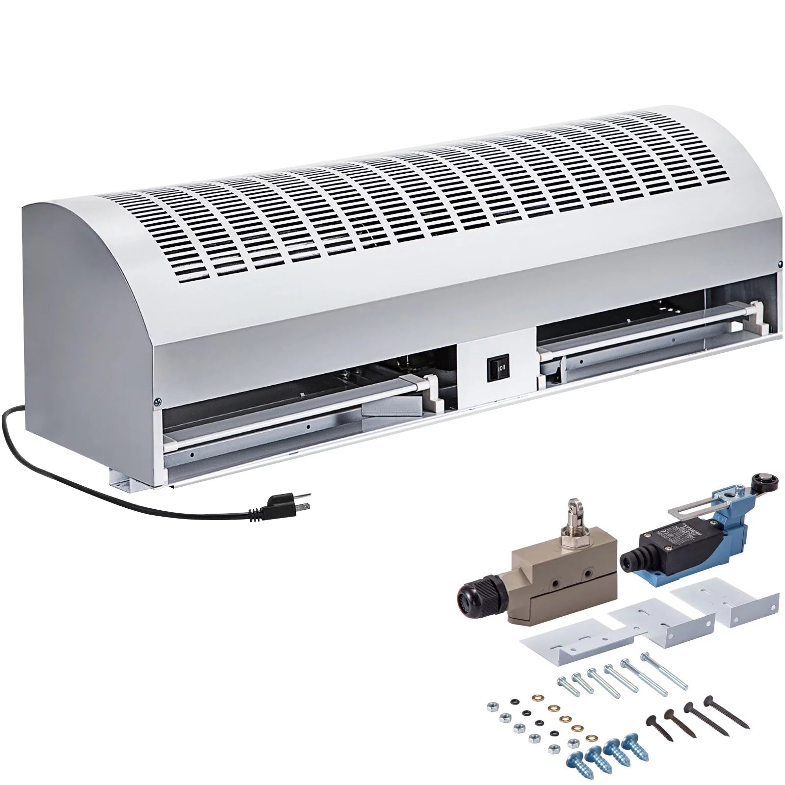 VEVORbrand Air Curtain 36, 2 Speeds Commercial Indoor, UL Certified, CE Certified, 1500 CFM Air Volume with 2 Easy-Install Micro Switch,110V Unheated