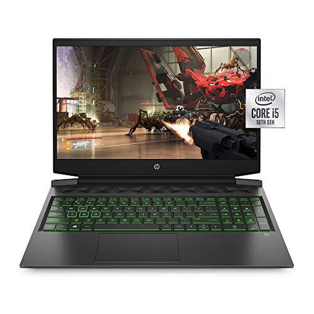 HP Pavilion Gaming 16 Laptop PC, NVIDIA GeForce GTX 1650, Intel Core i5-10300H, 8GB DDR4 RAM, 512GB PCIe NVMe SSD, 16.1 Full HD, Windows 10 Home, Backlit Keyboard (16-a0010nr, Shadow Black)