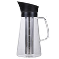 Glass Kettle Cold Brew Coffee Maker with Olecranon Spout for Precise Pouring