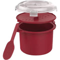 1PACK Goodcook 3 Cup Plastic Red Microwave Rice Steamer