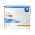McKesson Incontinence Briefs - Light Absorbency, Disposable Adult Briefs, Medium, 24 Count, 4 Packs, 96 Total