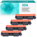 Arcon 30A CF230A 30X CF230X Toner CartridgesvCompatible for HP LaserJet Pro MFP M227fdw M227fdn Pro M203dw M203d M203dn High Yield Printer (Black,4-Pack)