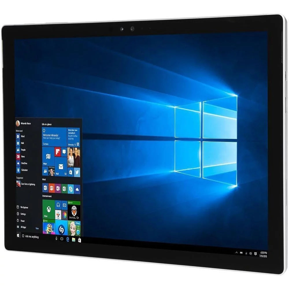 Restored Microsoft Surface Pro 4th - 12.3 Intel Core i5 8GB RAM 128GB Storage Windows 10 Pre-Owned