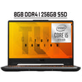 ASUS TUF Gaming F15 Premium Laptop 15.6¡± FHD Display 10th Gen Intel Quad-core i5-10300H (Max Boost Clock Up to 4.5GHz) 8GB DDR4 256GB SSD GeForce GTX 1650 Ti 4GB Backlit USB-C Wifi6 Win10