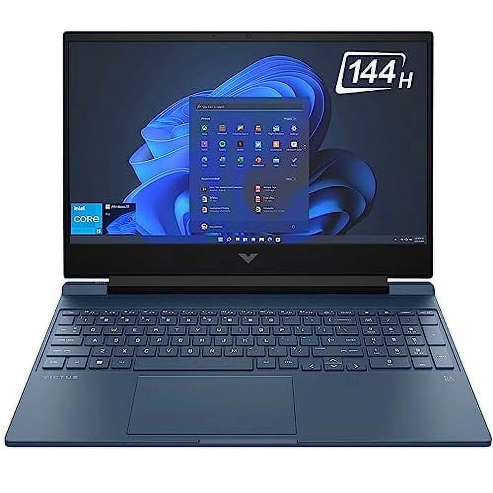 HP Victus Gaming Laptop, 15.6 FHD IPS 144Hz, 13th Gen Intel 8-Core i5-13420H Up to 4.60 GHz, GeForce RTX 3050 6GB, 16GB RAM, 1TB PCIe 4.0, Backlit Keyboard, WiFi 6, HDMI, USB-C, RJ45, Win 11 Pro