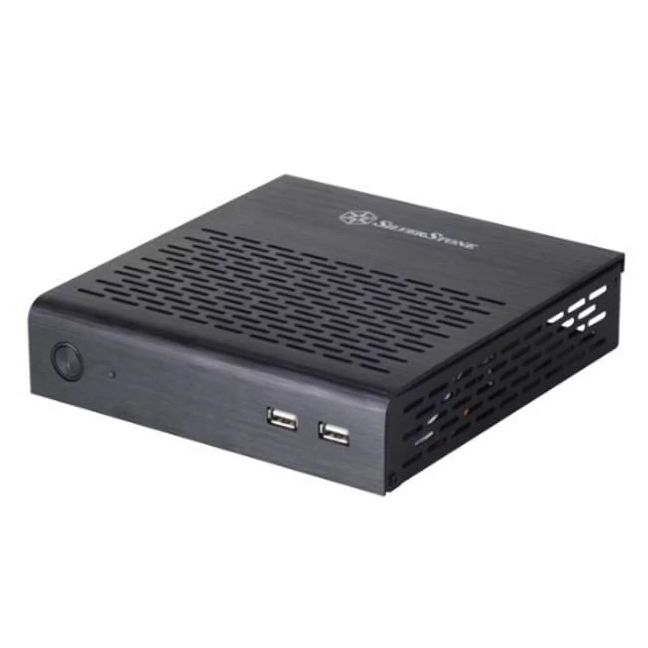 Aluminum Top Cover & Steel Body Intel Case, Black