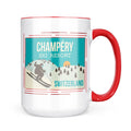 Neonblond Champ?ry Ski Resort - Switzerland Ski Resort Mug gift for Coffee Tea lovers