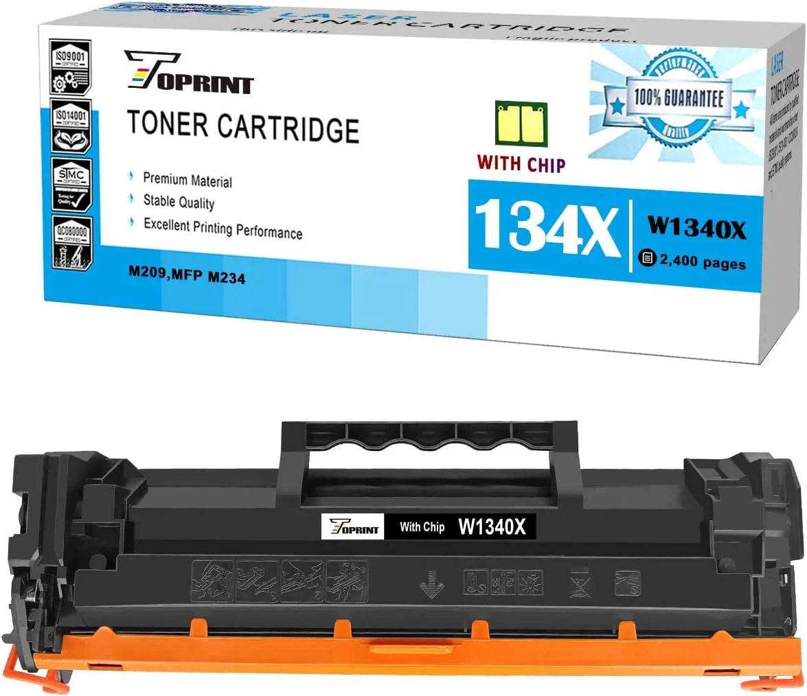 [with CHIP Compatible Toner Cartridge 134X W1340X ( 134A W1340A ) Black High Capacity 2400 Pages for HP