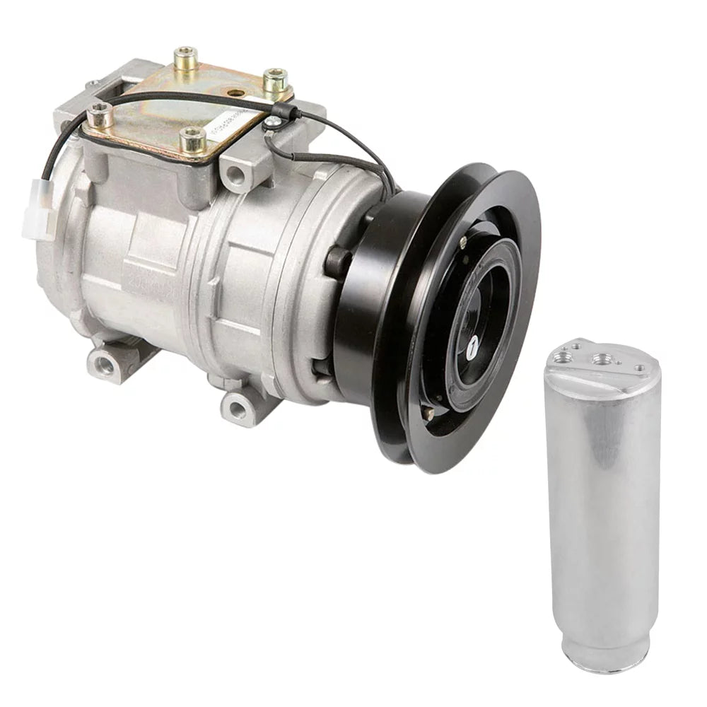 For Mitsubishi Eclipse 1990 1991 1992 1993 1994 AC Compressor w/ A/C Drier - Buyautoparts