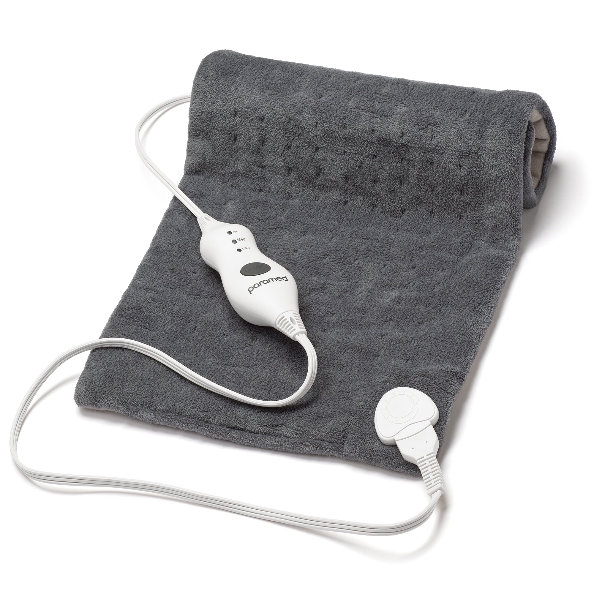 ParaMed Heating Pad - XL Size 12 x 24 - Electric, Auto Shut-off, Machine-Washable
