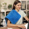 Heating Pad, King Size Heating Pads for Back Pain Auto Shut Off, Fast Heating Technology, Six Heat Settings, Machine-Washable, Micro Plush/Soft Touch, Elastic Band and Storage Bag Included(12X24)