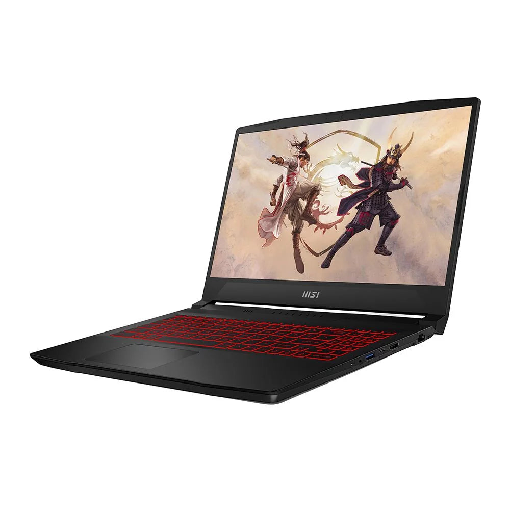 Katana GF66 12UD-015 15.6 144Hz Display Gaming Laptop - Black Intel Core i7 12th Gen 12700H 1.7GHz; NVIDIA GeForce RTX 3050 Ti 4GB GDDR6; 16GB DDR4-3200 RAM; 512GB Solid State Drive