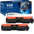 2-Pack 94A Toner Cartridge Compatible for HP 94A CF294A 94X CF294X LaserJet Pro M118dw MFP M148dw M148fdw M149fdw Printer Ink (Black)
