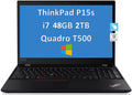 Lenovo ThinkPad P15s 15.6 FHD Touchscreen (Intel 4-Core i7-1165G7, 48GB RAM, 2TB SSD, Quadro T500) Mobile Workstation Laptop, Backlit, Fingerprint, 2 x Thunderbolt 4, 3-Year Warranty, Windows 10 Pro