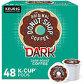 The Original Donut Shop Coffee Dark, Keurig Single Serve K-Cup Pods, Dark Roast Coffee, 48 Count