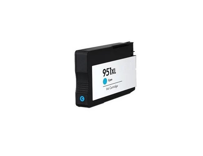 PrinterDash Replacement for OfficeJet Pro 251/276/8100/8600/8610/8620/8630/8640/8660 Cyan High Yield Inkjet (1500 Page Yield) (NO. 951XL) (CN046AN)