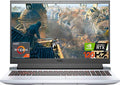 Dell 2021 Newest G15 15.6 120Hz FHD Gaming Laptop, AMD Ryzen 7 5800H (8 core), NVIDIA GeForce RTX 3050 Ti, 32GB RAM, 512GB PCIe SSD, HDMI, WiFi 6, Backlit KB, Win 10 Home, Phantom Grey with speckles