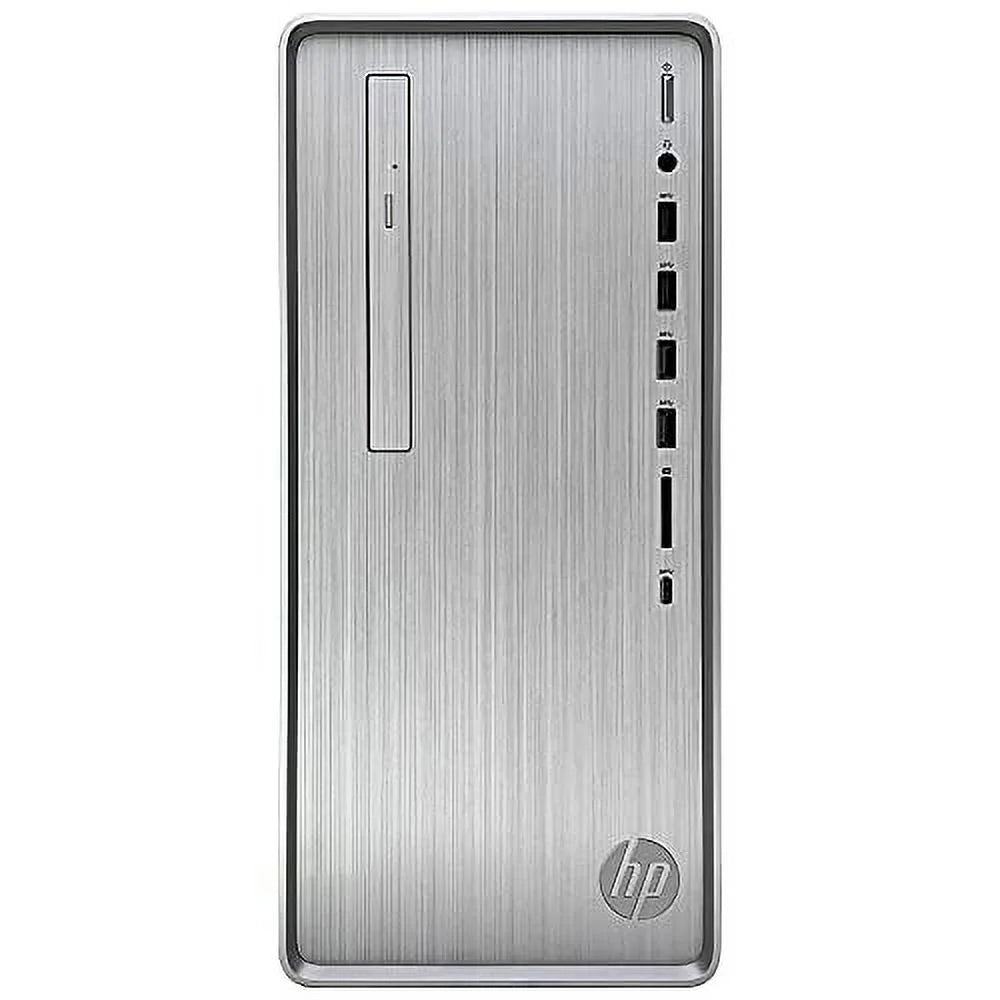 HP Pavilion TP01 Tower Desktop Computer - AMD Ryzen 5 5600G 6-Core up to 4.40 GHz Processor, 32GB DDR4 RAM, 512GB SSD, AMD Radeon Graphics, DVD-Writer, Windows 11 Home