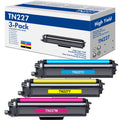 3-Pack TN-227C/M/Y Toner Cartridge Compatible for Brother TN-227 TN227C TN227M TN227Y TN223 for HL-L3270CDW L3210CW L3230CDW L3290CDW MFC-L3710CW L3750CDW Printer Ink