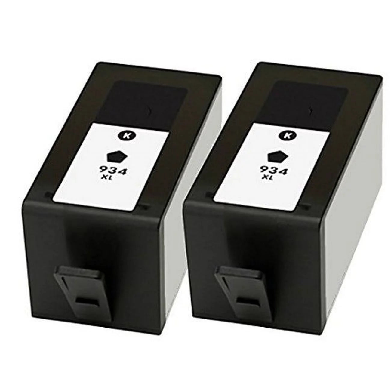 PrinterDash Replacement for OfficeJet Pro 6812/6220/6230/6830/6835 Black High Yield Inkjet (2/PK-1000 Page Yield) (NO. 934XL) (F6T96BN)