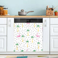 Coolnut Flamingo Dishwasher Magnet Cover Decorative Magnetic Door Cover Front Dishwasher Cover Decoration Kitchen Magnetic Panel Sticker for Kitchen,23x26inch