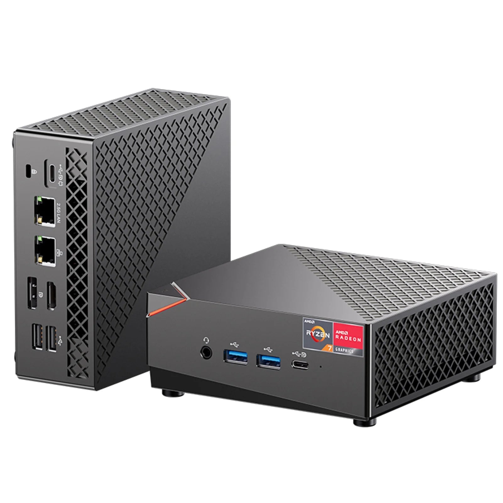 Pinnaco PC,5700U Processor 11 DRR4 Conference 4K Display Office AMD Ryzen7 Processor 8 Movie Computer AMD 16 WIFI6 Cores 16 WIFI6 BT5.2 DRR4 RAM PC Windows 11 Screen Ryzen7 5700U 8 Cores Win11