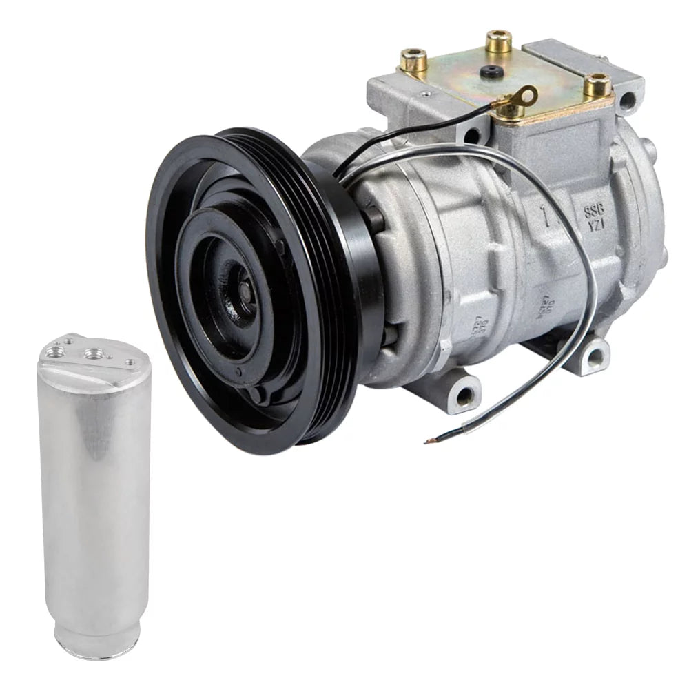 For Eagle Talon Mitsubishi Eclipse 1990-1994 AC Compressor w/ A/C Drier - Buyautoparts