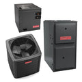 Goodman 2 Ton 17.2 SEER2 80,000 Btu 97% Afue 2-Stage Gas System w/TXV (1,600 CFM) - GSXC702410 - CAPTA2422C4 - GMVM970804CN