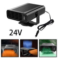 24V 2 in 1 Portable Car Cooler, Auto Electronic Air Conditioner Fan Fast Cooling Car Heater Heating/Natural Wind Function