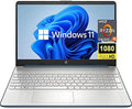 Newest HP 15.6'' FHD Laptop, 6-core AMD Ryzen 5 5500U Processor, 16GB RAM, 1TB SSD, Bluetooth, HDMI, Webcam, Windows 11 Home, Spruce Blue (HP 15 Laptop)