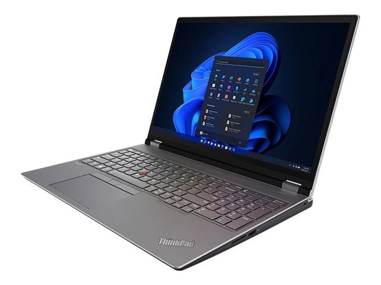 Lenovo ThinkPad P16 G1 21D6005WUS 16 Mobile Workstation - WQXGA - 2560 x 1600 - Intel Core i7 12th Gen i7-12800HX Hexadeca-core (16 Core) 2 GHz - 32 GB Total RAM - 1 TB SSD - Storm Gray