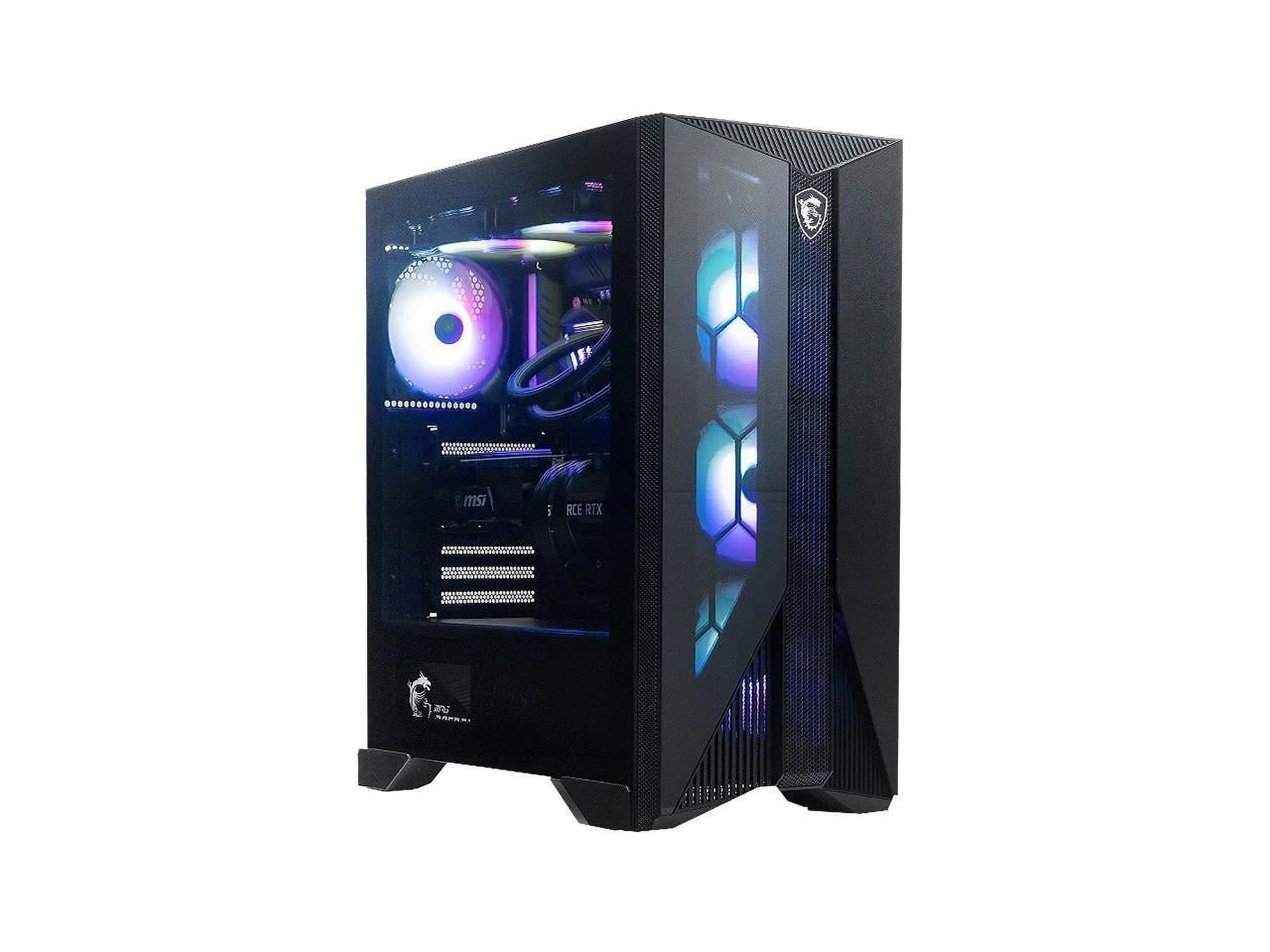 Used MSI Gaming Desktop AEGIS R 13NUE-448US Intel Core i7 13th Gen 13700F (2.10GHz) 16GB DDR5 1TB M.2 NVMe Gen 3 SSD NVIDIA GeForce RTX 4070 Windows 11 Home