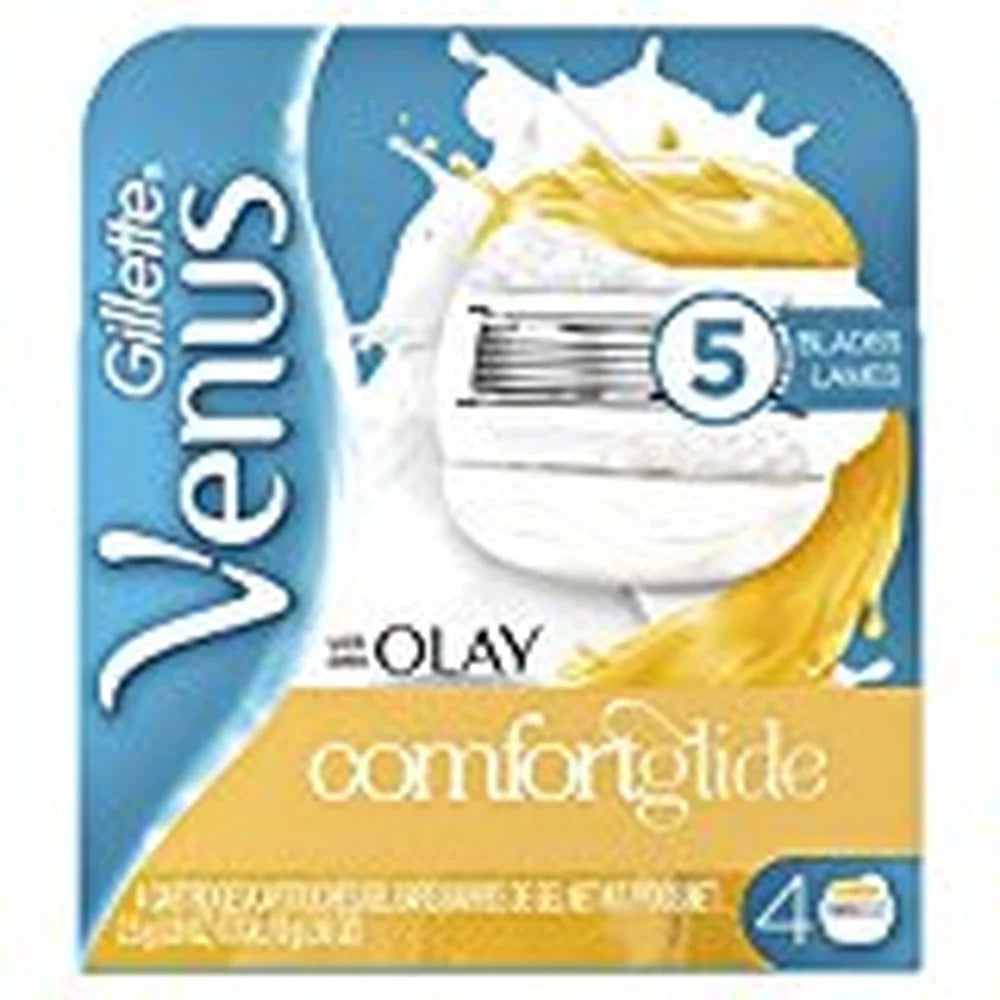 Gillette Venus ComfortGlide Olay Coconut Razor Blades Refill (Pack of 2)