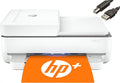 HP Envy 6455e Wireless Color All-in-One Printer, Automatic 2-Sided Printing, Auto Document Feeder, Print Scan Copy Fax, Cefesfy Printer Cable