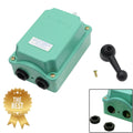 KingFurt Waterproof Drum Switch, 3 Positions for Forward, Stop, Reverse, 60A Motor Contact Rating, Durable and Corrosion Resistant - 100% Brand New