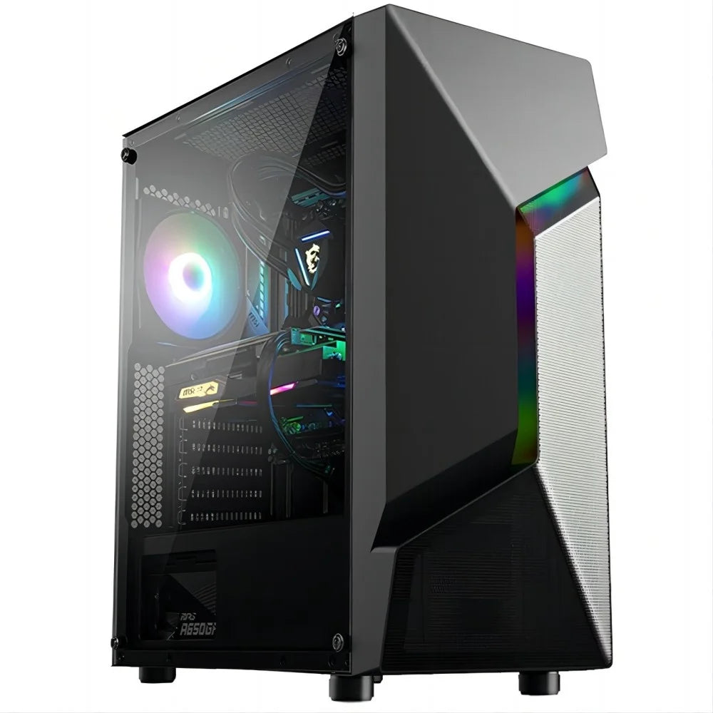 Zhic Gaming PC, AMD Ryzen 7 5700X, NVIDIA RTX 4060 , 32GB Ram, 1TB SSD, Rgb Fans, Windows 11 Home