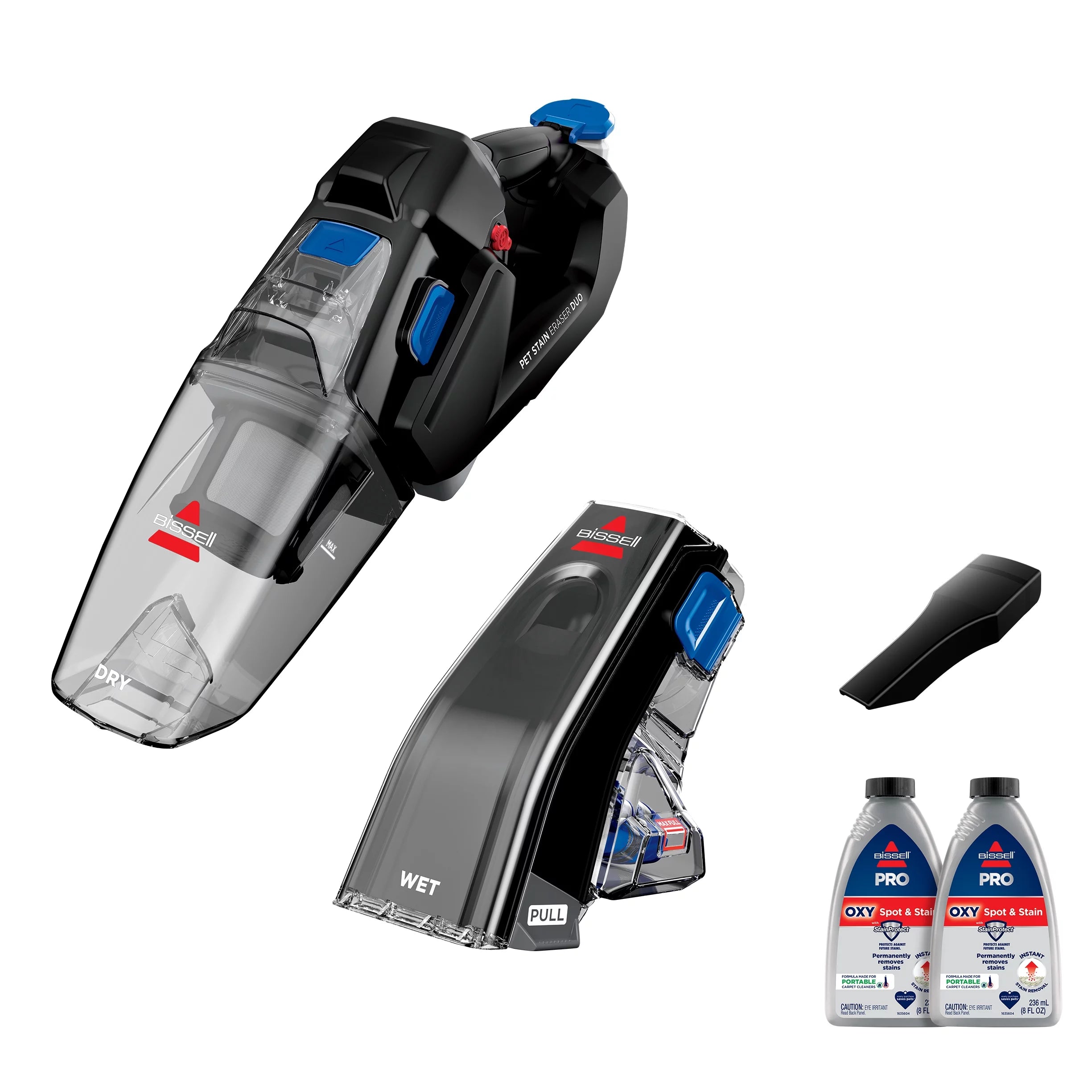 BISSELL? Pet Stain Eraser? Duo Cordless Portable Deep Cleaner and Hand Vacuum, 3706