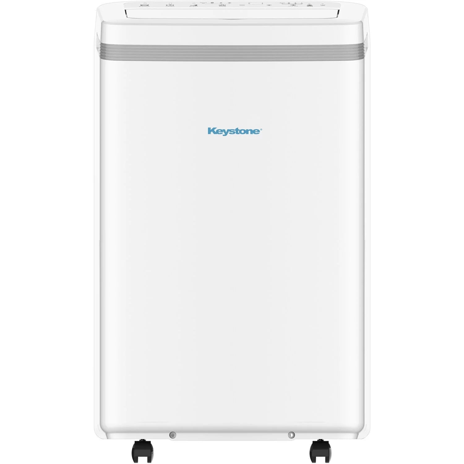 Keystone 8,000 BTU 115-Volt Portable Air Conditioner with Remote, White, KSTAP13MFC