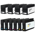 PrinterDash Replacement for OfficeJet Pro 9010/9014e/9015e/9019/9020e/9022e/9023/9025e/9026/9028e High Yield Inkjet Combo Pack (4-BK/2-C/M/Y) (NO. 962XL) (3JA30AE_4PK/3JB36AE_2PKMP)