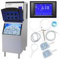 YAAKOV Commercial ice Machines 650LBS/24H Commercial ice Maker Machine with 400LBS Ice Maker Commercial