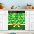 Hyjoy St. Patrick's Day Dishwasher Magnet Cover Decorative Magnetic Door Cover Front Dishwasher Cover Decoration Kitchen Magnetic Panel Sticker for Kitchen,23x26inch