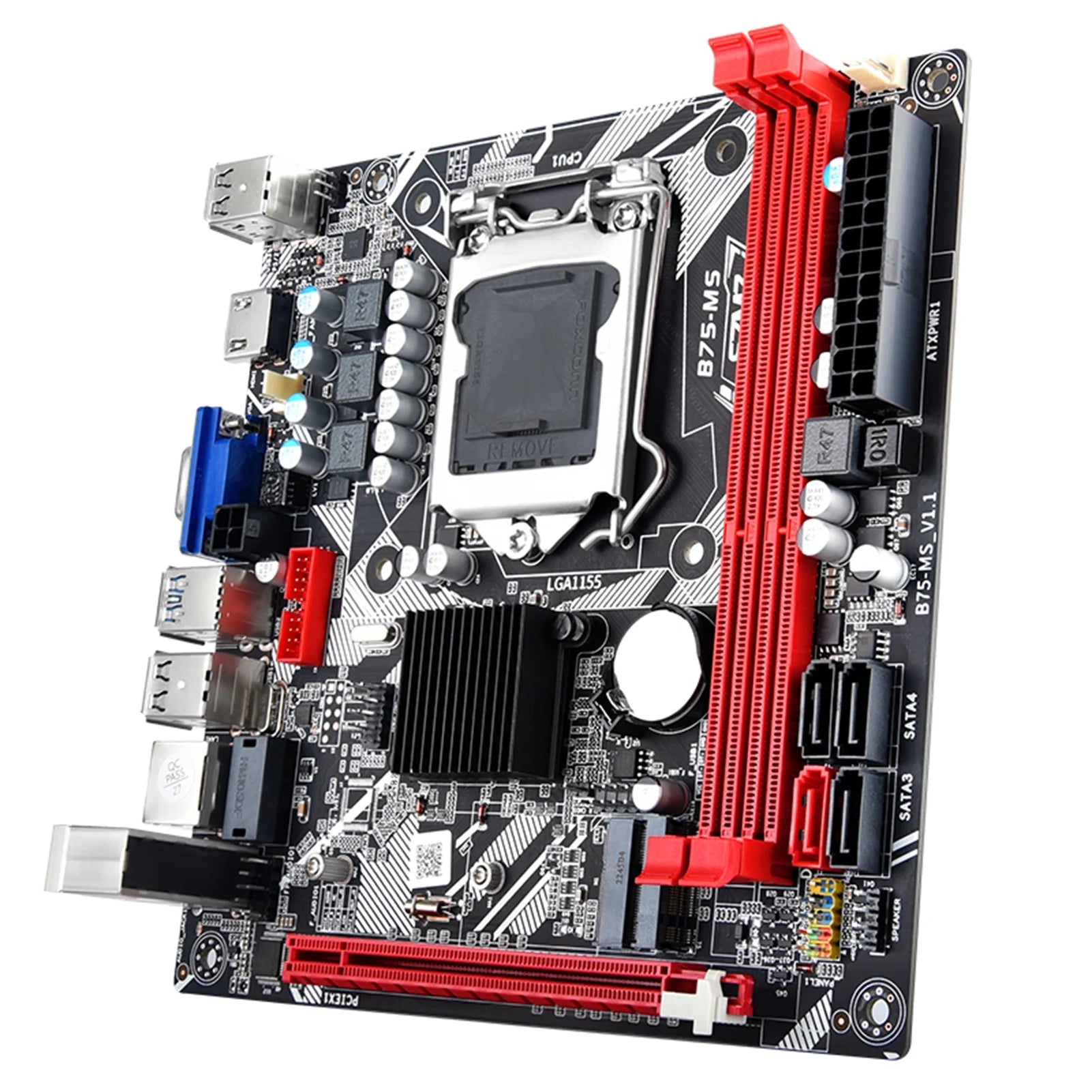 Apexeon Motherboard,SZMZ 1155 100M Network USB2.0 16X DDR3 100M 1155 WiFi Office PCI-E 16X DDR3 Network USB2.0 USB3.0 Office PCI-E 16X DDR3 100M Network M.2 NVME USB3.0 WiFi M.2 BUZHI NVME CPU Combo