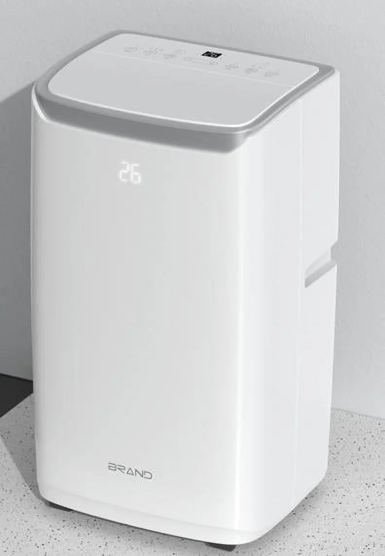 14000 BTU Portable Air Conditioner - Easy to Move AC Unit for Rooms up to 450 Sq Ft - with Powerful Cooling Fan, Reusable Filter, Auto Shut Off
